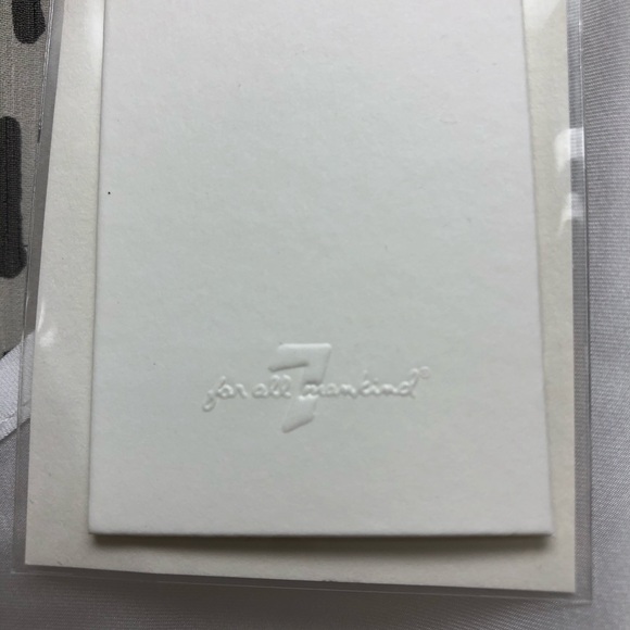 NWT 7 for All Mankind Leopard Ruffle Collar Top S - Picture 8 of 8